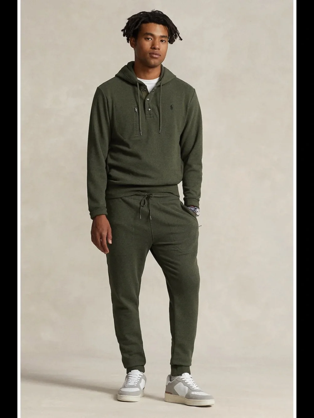 Polo Ralph Lauren Expedition Cotton Blend Terry Hoodie